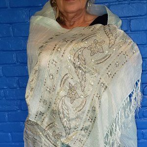 Turkish handmade shawl.